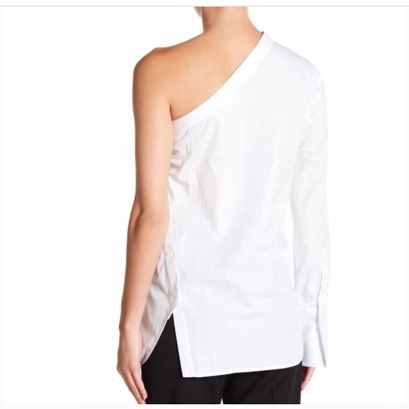 Helmut Lang One Sleeve Asymmetric Shirt - Picture 3 of 8